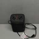 Space Heater, 1500W Electric Heaters Indoor Portable with Thermostat, PTC Fast Heating Ceramic Room Small Heater with Heating and Fan Modes for Bedroom, Office and Indoor Use (10IN)