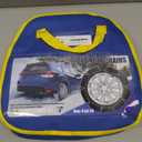 Snow-Chains Easy Install Tire-Chains, One-Pull Fit Heavy-Duty Tire Snow Chains for Pickup Trucks & SUVs Off-road, Emergency Tire Traction Car Tires 265 275 285 295 305 315 - Set of 2 (SCRV270)