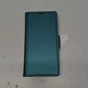 for iPhone 14 Case Wallet with RFID Blocking Card Holder, PU Leather Kickstand Protective Flip Phone Cover Fit for iPhone 14 6.1", Bluish Green