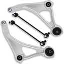4Pc Front Lower Control Arm Sway Stabilizer Bar End Link Compatible With Nissan 2015 2016 2017 2018 Altima, Fit for Nissan 2016 2017 2018 2019 Maxima, K622838 K622839 K750094 K750095