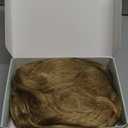 DDHAIR Long Blonden Wig for Men Natural Curly Wavy Hair Halloween Accessory 70s 80s Rocker Cosplay Synthetic Wigs(Dirty Blonde)