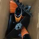 42'' Ice Scraper and Extendable Snow Brush Emergency Snow Shovel Snow Broom with Foam Grip 180 Pivoting Brush Head Snow Scraper for Cars, Trucks, SUVs, Vehicle