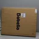 BABELIO Safety Gate Door Fits for Stairs, Narrow and Wide Doorways with Auto Close, Easy Install, No Drilling, Pressure Mounted for Baby, Child, Pets, Dog/Puppy, 26''-40'', White