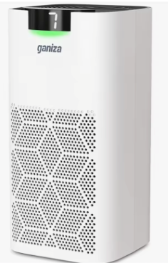 Ganiza Air Purifiers For Home Large Room, 1570ft² Coverage, H13 HEPA Air Purifiers for Pets with PM2.5 Monitor, 23db Air Purifiers for Bedroom Remove Pet Hair Dander Pollen Smoke Dust Odor Eliminator White