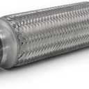 RK7542 Exhaust Flex Pipe 2.25" x 10" Heavy Duty Stainless Steel 14"OL