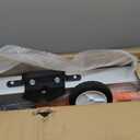 HORUSDY 36-Inch Rolling Magnetic Sweeper with Wheels | 40-Inch Telescoping Magnetic Pickup Tool | Adjustable Handle | 55-Pound Capacity Heavy-Duty Magnet to Pick Up Nails