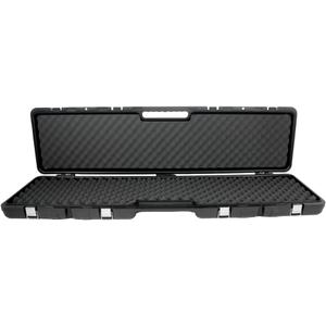 PAK Gun 54-Inch Long Hard Gun Case - Weather Resistant with Foam Interior - Large Black Tactical Case with Padlock Tabs and Heavy Duty Latches - Made in USA