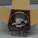 Tuauoe Stainless Steel Pancake Batter Dispenser, 40oz Batter Dispenser with Squeeze Handle, Great for Pancakes, Cupcake, Waffle or Any Baked Goods, Durable, Leak-Free, Space Gray