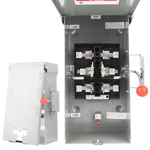 Manual Transfer Switch 100 Amp NEMA 4X, Generator Transfer Switch for Home Generator, Manual Heavy Duty Double-Throw 120/240 Volt, 24000W for Outdoor Indoor Use