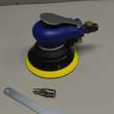 5-inch air palm random orbital sander, dual-action pneumatic polisher speed adjustable grinding sanding with 5-inch pad, random orbit air sanders