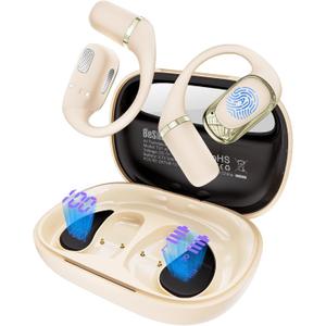 AI Translation Earbuds Real Time, 4-in-1 Open Ear Earbuds for Travel