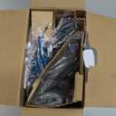 Panasonic Corded Phone/Cordless Phone with Answering Machine, Advanced Call Block and 2Way Recording, 2 Handsets Expandable up to 6 Cordless Handsets  KXTGF852B (Black)