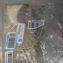 105 Pcs Boho Dried Pampas Grass & Palm Leaves, Natural Pampas Grass Decor Spears Leaves Bouquet for Wedding Baby Shower Table Restaurant Centerpieces Floral Room Vase