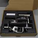 Harfo Fingerprint Smart Door Lock for Front Door with Handle Set, App Control, Keyless Entry Keyless Deadbolt, Digital Electronic Touchscreen Keypad, Auto Lock, Satin Nickel