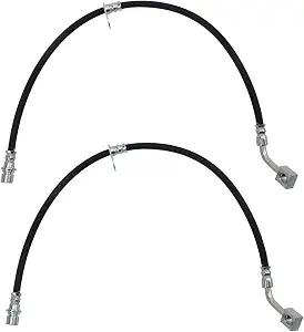 TRQ Brake Hose Set Compatible with 2010-2015 Chevrolet Camaro