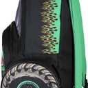 INTIMO Monster Jam Grave Digger Truck Shaped Dual Compartment Tote Backpack For Daily Use 16", One Size