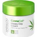 Andalou Naturals Cannacell Happy Day Cream - Hydrating Face Moisturizer with Nourishing Stem Cells - Rich in Vitamins, Plant-Based Proteins, & Omegas for Glowing Skin - 1.7 Fl Oz