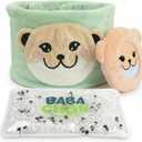 Belly Belt for Tummy Ache, Colic and Gas Relief  Hot and Cold Therapy  Heat Warning Safety Beads for 2-Months-Old Infant to 4-Years-Old Toddler