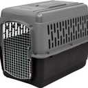 Petmate Large Breeds Dog Kennel, Various Sizes, Dark Gray/Black, Made in USA