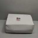 8 Pack, 16" x 11" Large White Serving Trays Set - Reusable Plastic Serving Platters for Cookie, Appetizer, Charcuterie, Snack, Dessert, Party Food Display - Stackable Kitchen CounterTop Tray, BPA Free