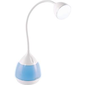 OttLite Mood LED Desk Lamp with Color Changing Base  Charging USB Port, Touch Activated Controls, Flexible Neck, ClearSun LED Light, for Work, Study, Reading