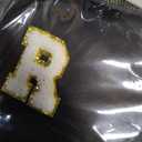 Uygafly Belt Bag Crossbody Bags for Girls Women - Gifts for 8 9 10 11 12 13 Year Old Girl - Teen Birthday Gifts - Small Waist Packs Trendy Kids Fanny Pack - Initial White R, Black Bag