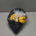 Kitimi Wizard Costume Cosplay Set, Wizard Cloak Robe for Adults Teens, Wizarding Halloween Costume Accessories for Party (X-Large, Yellow)