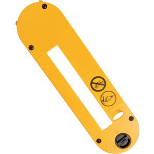TonGass Dado Throat Plate Compatible with DeWalt 10" Portable Table Saw, Fits for DWE7490, DWE7491, DWE7491RS (Type 2), DWE7492 - Made from Aluminum Alloy