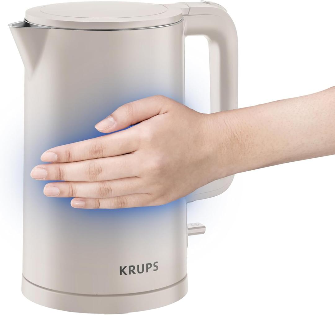 Thermo Protect Kettle, Electric Kettle, Safe to Touch, Full Stainless Steel Inside