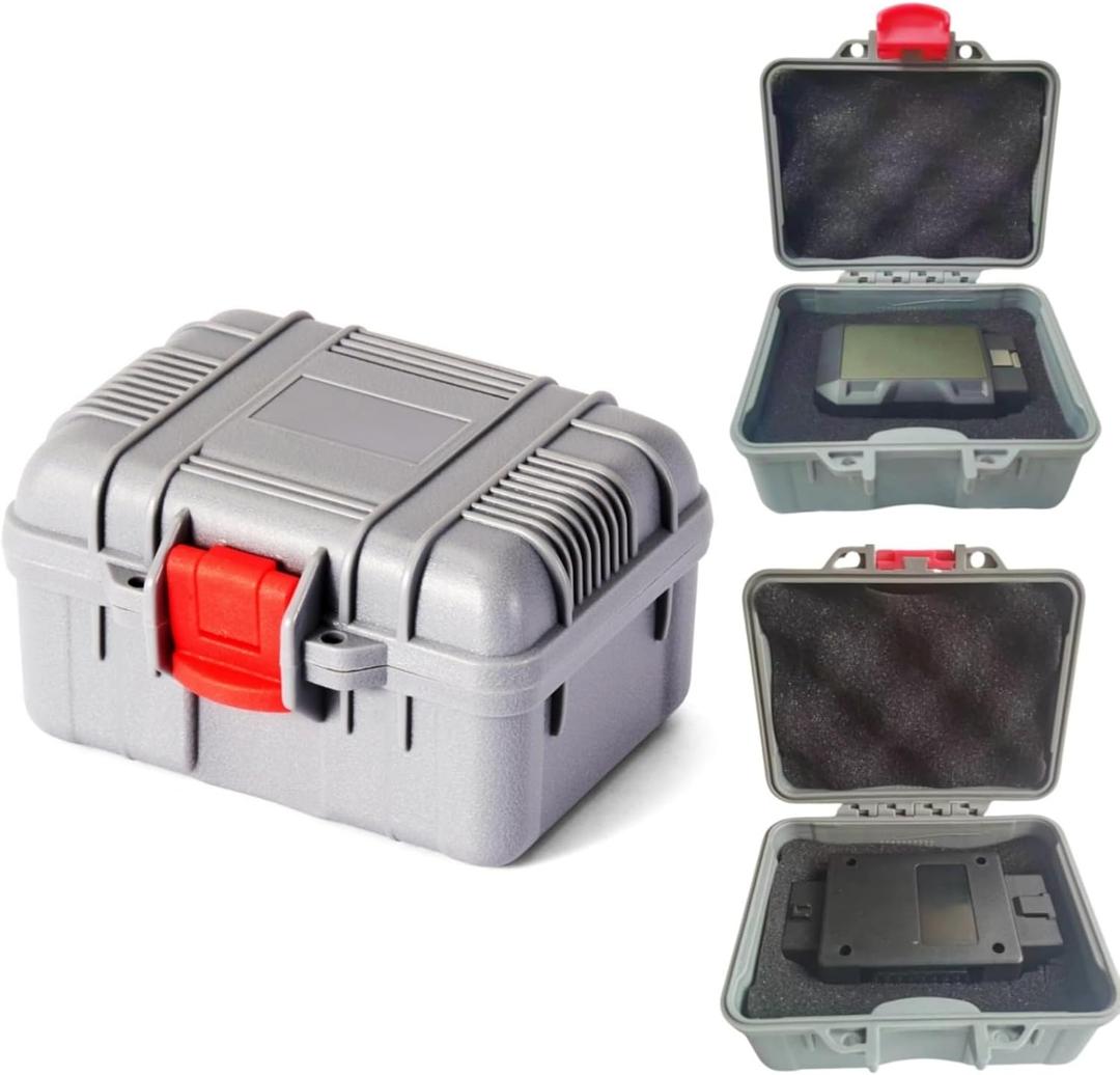 Waterproof & Shockproof Hard Case for BlueDriver Pro/TopScan OBD2 Scanners | Heavy-Duty Automotive Diagnostic Tool Organizer | Portable Lockable Case with Customizable Foam for Small Electronics Waterproof & Shockproof Hard Case for BlueDriver Pro/TopScan OBD2 Scanners | Heavy-Duty Automotive Diagnostic Tool Organizer | Portable Lockable Case with Customizable Foam for Small Electronics