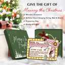 2 x Hairdresser Christmas Ornaments 2025 - Hair Stylist Gifts for Women, Girls, Wooden Christmas Decorations, Cosmetology Graduation Gifts for Sister, Friends - Barber Beautician Hairstylist Gift Idea