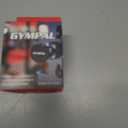 Magnetic Phone Mount Holder - Dual Magnetic Gym Phone Holder for Working Out Videos - Double Sided Strong Magnet with 360 Degree Rotation - Fits Any Smart Phone (Silver)