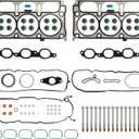 4.3 NON AFM DOD Camshaft Kit Timing Chain Kit with Head Gasket Set Compatible with 2014-2021 Chevy/Chevrolet Silverado 1500 GMC Sierra 1500 4.3L V6 Engine 12633773 12632968 SKES0581