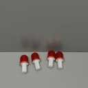 4 Pack Cone Round Red LED Traffic Cone Lights, ABS Polycarbonate Emergency Flashing Warning Light, for Traffic Safety and Emergencies