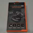 Helix True Wireless Air Open-Ear Earbuds wit LCD Display Charging Case, Black