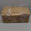 Baby Playpen 50 x 50 Inch Play Pen Playards, Playpen for Babies and Toddlers, Baby Playard for Indoor & Outdoor Active Center Game Fence, with Skin-Friendly Fabric and Soft Breathable Mesh Grey