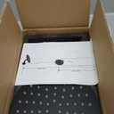 HUCKLE Shower Faucet Set with Shower Head, 8-Inch Black Shower Faucet with Valve, Single-Handle Rainfall Shower Head, Matte Black Shower Head for Bathroom