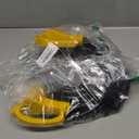 Camco Power Grip 25-Ft 50 Amp RV Extension Cord w/90 Locking End - Rated for 125/250V & 12,500W - Features Threaded Locking Ring for Weatherproof Connection & Coated w/Heat-Resilient PVC (55574)