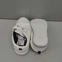 K KomForme Toddler Boys & Girls Shoes Kids Canvas Sneakers with Cartoon Dual Hook and Loops 11, White 