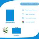 2 x 2 Pack 8'' x 12'' Opaque SkyBlue Acrylic Sheet, 3mm Thick Acrylic Plexiglass Boards for Laser Cutting and DIY Craft Projects