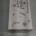 2Pcs 6 Ft Artificial Norfolk Pine Garland with 50 LED Lights,Winter Pine Christmas Garland with Lights,Real Touch Faux Greenery Garland for Mantle Fireplace,Table,Window,Outdoor Christmas Decorations