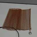 Copper Mesh,Pure Copper Wire Mesh, Hole and Gap Filler, Sturdy and Durable, Suitable for Gardens and Houses, Size 3.8" x 40"（1 Roll)