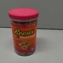 Reese's Filled Pretzels, Peanut Butter and Strawberry Flavored Pretzel Nuggets, Crunchy, Ready to Eat, Sweet and Salty Snack, 18 oz Cannister