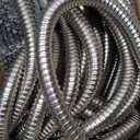 Itsonestep Garden Hose 100 FT, Metal Stainless Steel Water Hose with 10 Function Nozzles, No Kinks, Flexible Hose, Lightweight, Puncture Proof, Heavy Duty Hose for Yard and Outdoor, Silver