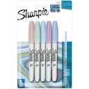 Sharpie Mystic Gems Fine Point Permanent Marker 5/Pkg-2136773 and Paper Mate Flair Point-Guard Porous Point Pens 12 Green Pens (8440152)
