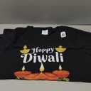 Cool Happy Diwali Festival of Light Diva Lanterns T-Shirt, S