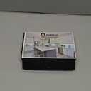 Asidrama 10 Pack Brushed Satin Nickel Kitchen Cabinet Knobs for Dresser Drawers - Zinc Hardware (Single Hole Knob)