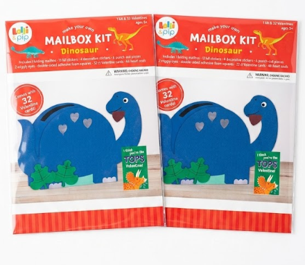 Loli & Pop Mailbox Kit Dinosaur 3  Pack