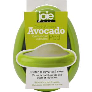 Joie Fresh Stretch Pod Avocado Storage Container, Silicone Food Saver, Keeps Leftover Produce Flavorful and Firm in Fridge, Reusable Kitchen Gadget, Dishwasher Safe, BPA-Free