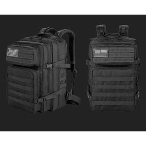 Ciana Military Tactical Backpack, Polyester lining, Zipper closures, Size is Approximately: 13" Wide x 20" Tall x 11" Depth